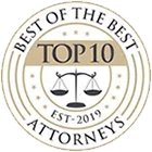 Best of the Best Attorneys, Top 10, Established-2019