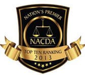 Nation's Premier, NACDA, Top Ten Ranking 2013