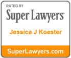 Rated By Super Lawyers, Jessica J Koester, SuperLawyers.com