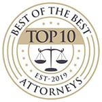Best of the Best Attorneys, Top 10, Established-2019